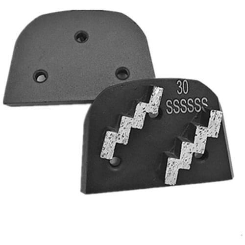 GT47 Lavina Quick Change Grinding Disc Double Flash Segments Grinding Pad for Lavina Grinder Concrete Floor Renovation 12PCS