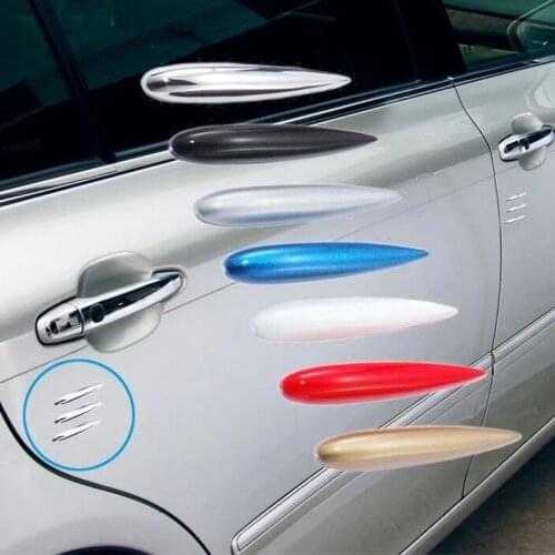 12pcs Car Door Edge Guard Car Styling Moldings Strip Bumper Protector Anti-Scratch Strip Corner Door Moldings Car Accessories