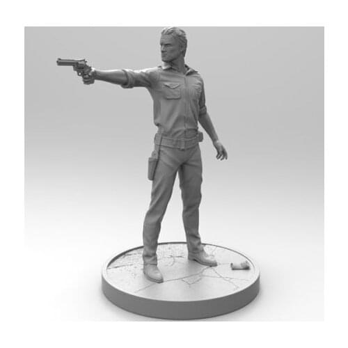 New Unassembled 1/16 Survivor - The man with Base Resin Figure Unpainted Model Kit