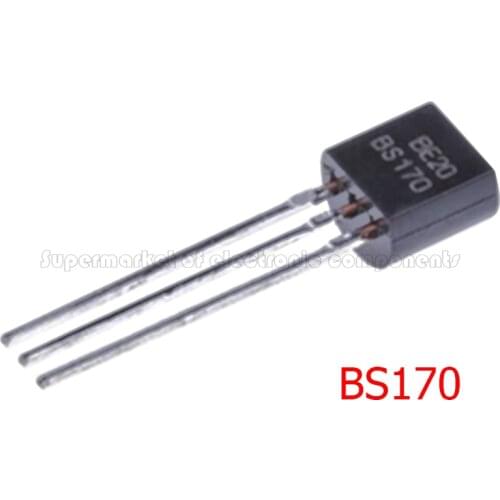 10PCS BS170 TO-92 TO92 New Triode Transistor