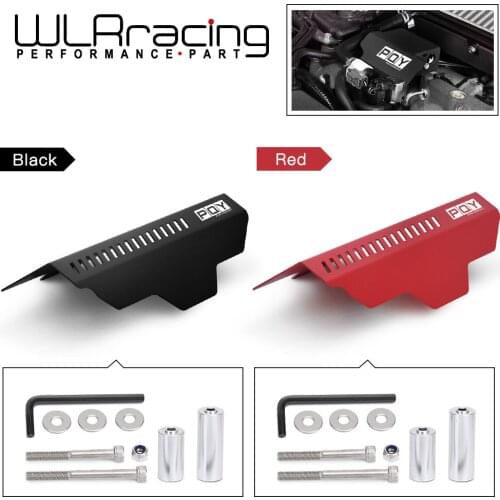 New High Quality Assurance Alternator Pulley & Belt Cover for Subaru WRX & STi 02-17 Red/Black