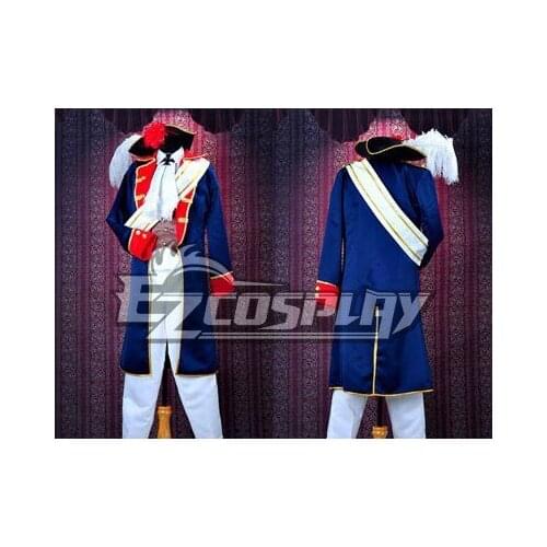 Axis Powers Hetalia -Prussia War Uniforms Cosplay Costume E001