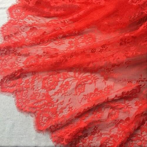 GLace 3M/Lot 8colour Boutique Wedding Decoration Eyelash Lace Fabric Handmade Diy Clothing Accessories Material TX625