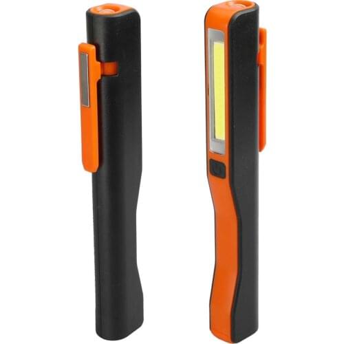 Portable COB Powerful LED Flashlight USB Rechargeable Magnetic Pen Clip Torch Camping Lanterna Work Light Tactical Flashlight