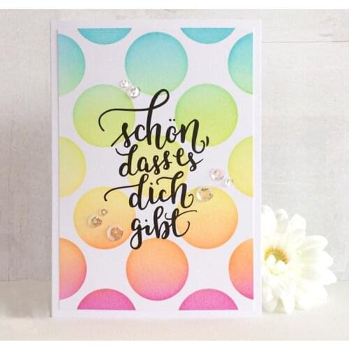 Polka Dots Circles Plastic Stencil for DIY Scrapbooking Embossing Paper Cards Decorative Handmade Crafts Templates New 2018