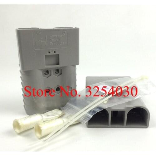 Supplying Imported USA Orginal Grey 600V 350A Anderson Battery Connectors GREY SBX350 for Electric Pallet Trucks