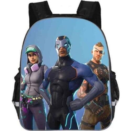 Cartoon Character School bag Famous Game Printed Kids Cartoon Schoolbag For Boys Girls Battle Royale Backpack Lovely