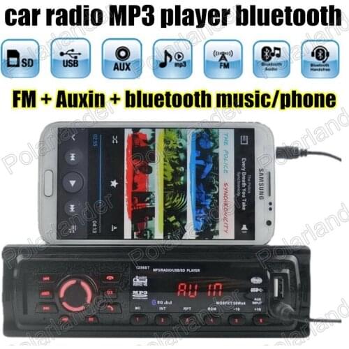 Free shipping universal 1 din size Car Audio Stereo In Dash Car Radio MP3 Player FM Auxin USB SD Remote control