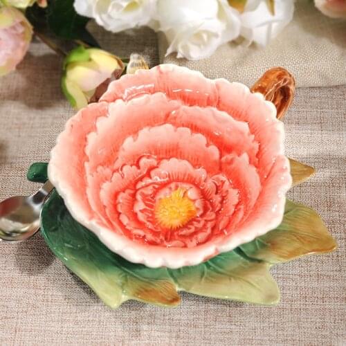 Vintage Creative Coffee Cup Set Ceramic Retro Turkish Tea Cups and Saucer Sets Creative Luxury Tazas Cafe Home Drinkware QAB50BZ