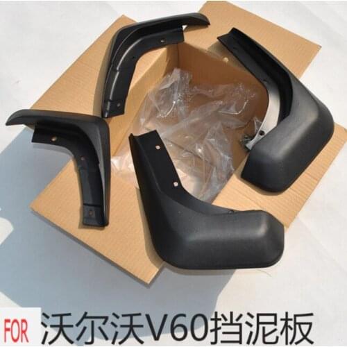 High-quality plastic Mud Flaps Splash Guard Fender car styling for 2011 2012 2013 Volvo XC60 Car styling