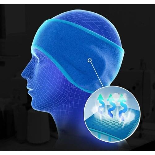 1 pcs Hot Sale Fashion Winter Mens Womens Fleece Earband Stretchy Headband Earmuffs Ear Warmers