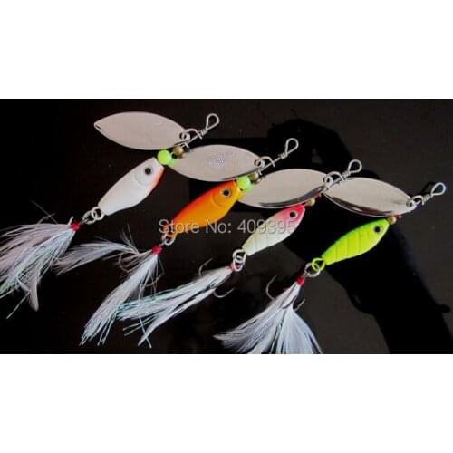 10pcs 12.5g/10g/15g/21g Fishing spinner Metal fishing lure metal jig metal VIB fishing spoon Good quality Free shipping