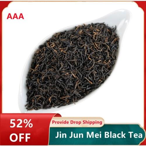 2021 3A Chinese Wuyi Mountain Jin Jun Mei Red Tea Jinjunmei Black for Lose Weight Tea Green Health Care Loss Slimming Tea