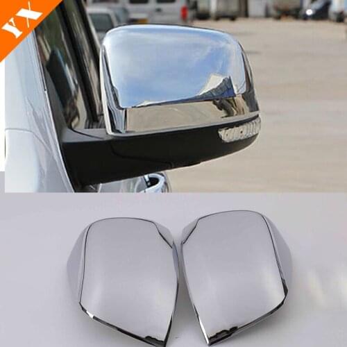 ABS Chrome For Dodge Durango 2017 2018 2019 2020 Car Side Door rearview turning mirror Garnish Protector Cover Trim Accessories