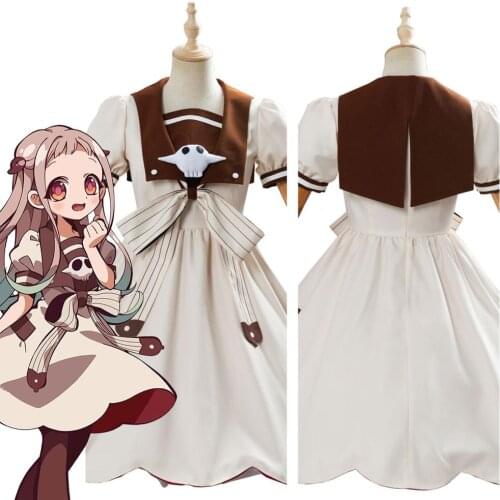 Anime Jibaku Shounen Hanako Kun Nene Yashiro Cosplay Costume Dress Uniform For Girls Custom Made