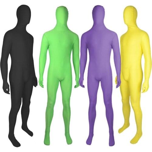Adult Full Body Zentai Suit Custom for Halloween Women Men Second Skin Tight Suits Spandex One Piece Bodysuit Cosplay Costumes