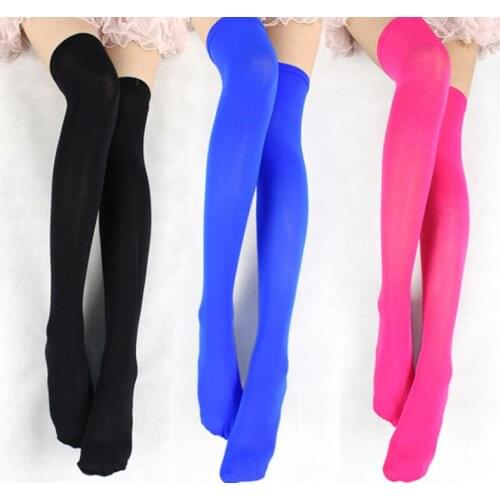 Black Lolita Socks Women Funny Sexy Thigh High Lace Long Stockings Cute Over Knee Socks For Girls Lingerie Couple Game Sleepwear
