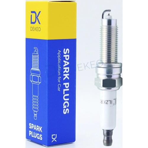 Dekeo Spark Plug Iridium For Porsche Cayenne Volkswagen CC Passat Touareg Audi Q7 Bugatti Veyron ILZKR7A