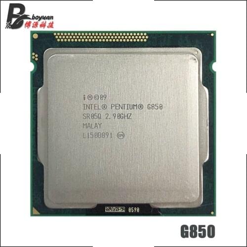 Intel Pentium G850 2.9 GHz Dual-Core CPU Processor 3M 65W LGA 1155
