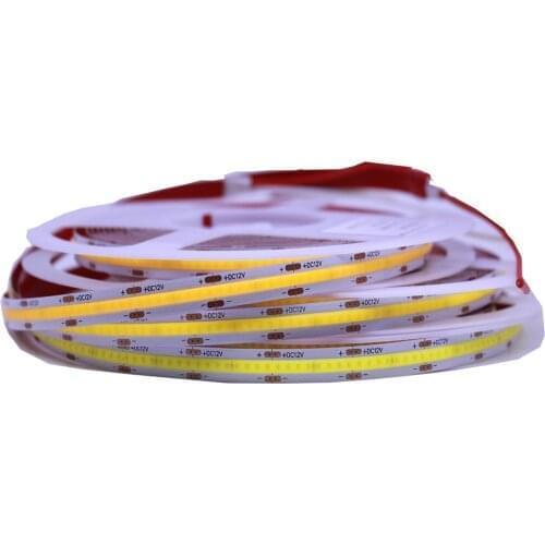 5m cob Led Strip Light 780Leds 320leds rgb High density Flexible Led Lighting RA90 Warm Neutural Cool White dimmable DC12V