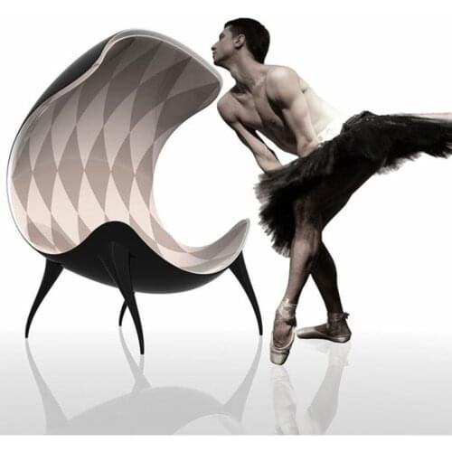 GY Designer Special-Shaped Single-Seat Sofa Chair Creative Villa Shape Ballet Chair Light Luxury Personality Leisure Chair