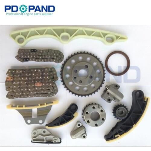 Timing chain kit suit for Mazda 3 6 GH CX-7 CRT D 2.2L R2AA/BF MZR-CD diesel engine 92kw 125PS chain tensioner guide kit