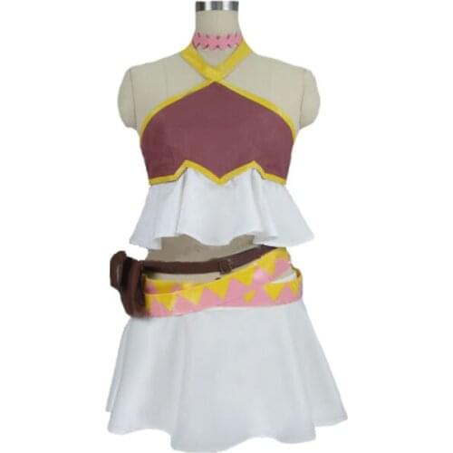 Fairy Tail: Dragon Cry Lucy Heartfilia Dress Outfit Cosplay Costume