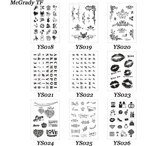 1pcs Alphabet Transparent Silicone Clear Stamp For DIY Scrapbooking/Card Making/ Decoration Supplies Transparent Stamp