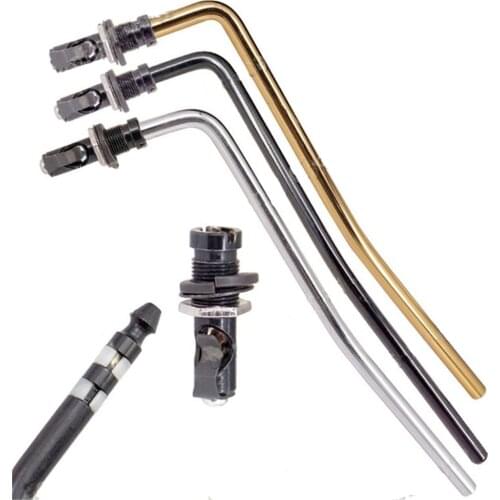 A Set of Direct Insertion Styles Tremolo Arm Whammy Bar and Arm socket Jack For Electric Guitar accessories parts