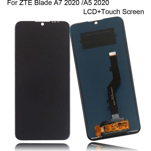 Original For ZTE Blade A7 2020 LCD Display Touch Screen Digitizer Assembly Display For ZTE A5 2020 LCD Display Phone Parts+Tools