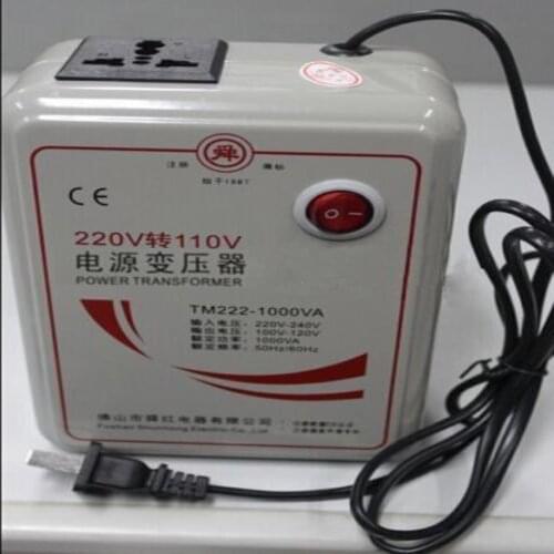 1 PC 1000w 1KVA Step Down Voltage Converter Transformer 220v-240V to 110v-120V