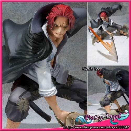 PrettyAngel - Original Bandai Figuarts ZERO ONE PIECE Action Figure - Shanks -Battle Ver