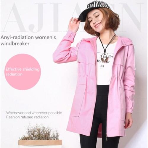 Manufacturers selling anti-radiation womens trench coat room and monitoring the electromagnetic radiation shielding room coat