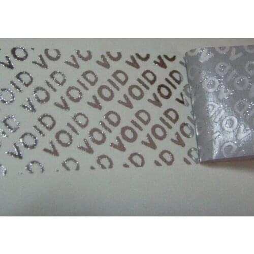Anti-counterfeit original Tamper Evident Security Void Label Tamper Proof Warranty Void Sticker