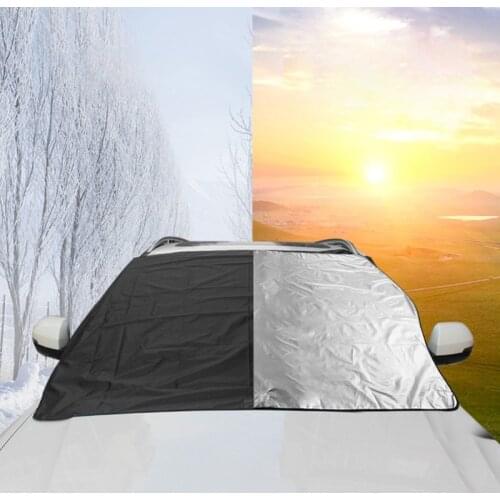 Automobile Sunshade Cover Car Windshield Snow Sun Shade Waterproof Protector Shield Cover Car Front Windscreen Protective Cover
