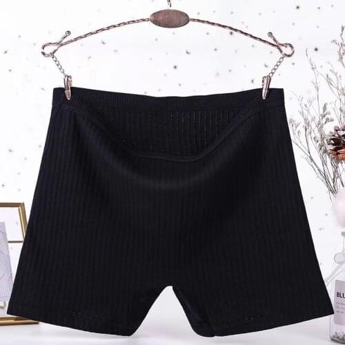 Big size Women Safety Short Pants Seamless cotton Boxer Panties Women Flat Tiered Short Pants underwear S M L XL XXL