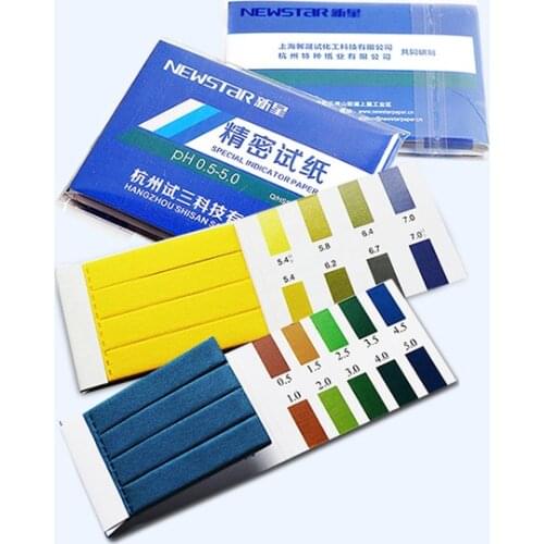 20pcs/lot Lab Universal Indicator pH testing paper different specification special precision indicator test paper