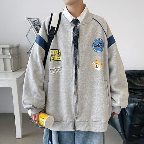 2021 April MOMO jacket Mens Cool Jacket Popular Tops Sweatshirts Fashion Jacket Cotton Teens Baseball Jerseys Brand Clothing