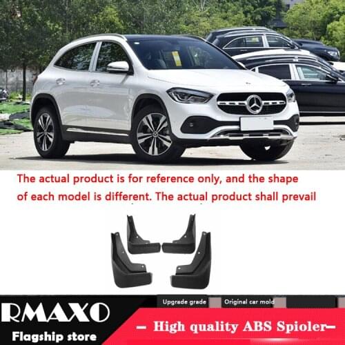 For BENZ GLA 2020-2021 Mudflaps GLA200 Splash Guards Front With the color and rear Mud Flap Mudguards Fender Modified special