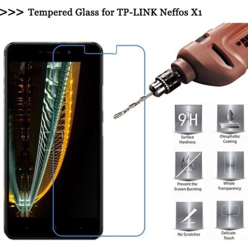 For TP-link Neffos X1 Tempered Glass High Quality Transparent Screen Protector Film For TP-Link Neffos X1 Glass Protective Film