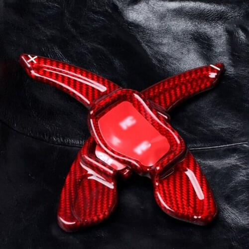 Carbon steering wheel DSG paddle shifters for Volkswagen VW GOLF 6 CC Touareg R20 Tiguan Paddle Gearbox Car Accessories