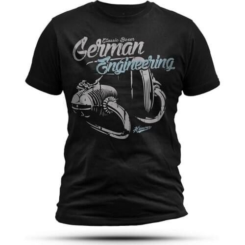 BOXER SET T-Shirt German Motorcycle Motorrad R100 R80 R65 R45 GS RT 2019 New Summer T Shirts Men 100% Cotton Cool Tees
