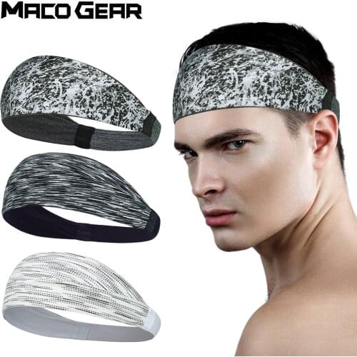 Men Girl Sweat Sweatband Tennis Headband Absorbent Elastic Sport Running Fitness Cycling Jog Yoga Gym Workout Hair Head Band New
