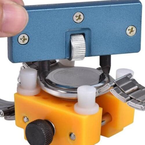 Two Claw Table Key Watch Rear Cover Open Tool Adjustable Rectangular Remover Wrench Watch Repair Kit Tool