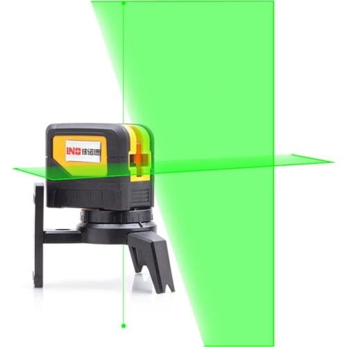 New LND two line with two point green laser level point instrument vertical point