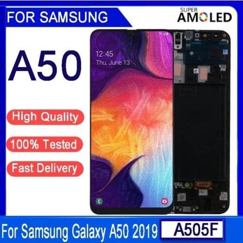 Suitable for Samsung Galaxy A505 SM-A505FN/DS A505F/DS AMOLED LCD display digitizer touch screen assembly，with disassembly tool