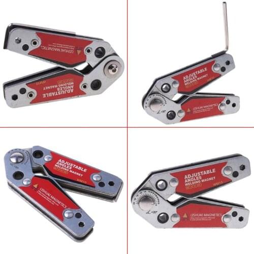 Adjustable Magnets Welding Locator Magnetic Holder Welding Fixture Corner Clamp X7YF