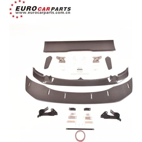 4 series F82 M4 GTS style carbon finber front spoiler rear wing for F82 M4 GTS rear spoiler front skirt