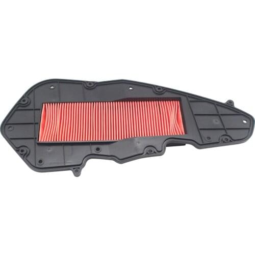 Motorcycle Air Intake Cleaner Filter Replacement for RT3 250 ZS250T-3 Red & Black