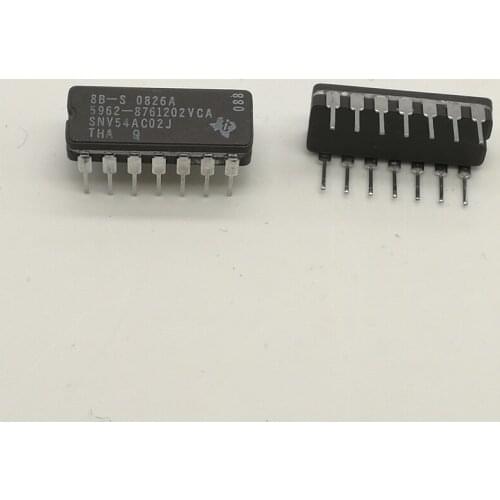 2pcs/lot 5962-8761202VCA 5962-8761203VCA SN54AC02-SP SNV54AC02J CDIP/14